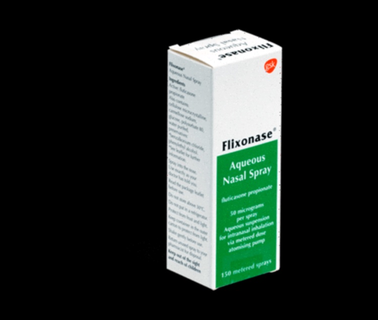 Fluticasone pulvérisateur nasal 50 mcg