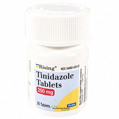 Boîte de Tinidazole générique